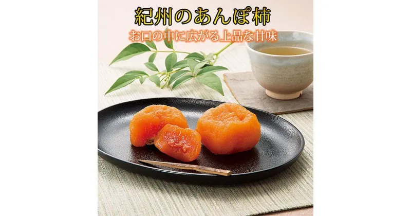 【ふるさと納税】紀州かつらぎ山のあんぽ柿　化粧箱入　約500g【2025年1月中旬以降発送予定】【UT07】