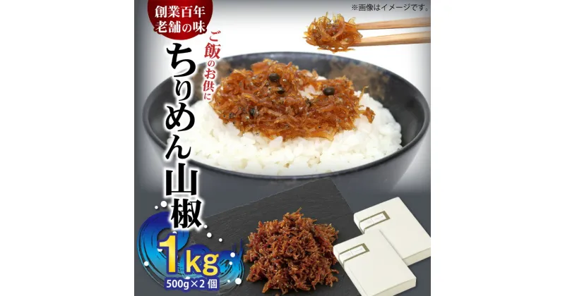 【ふるさと納税】【限定】 ちりめん山椒 1kg (500g×2個)【しらす干し ちりめんじゃこ シラス】