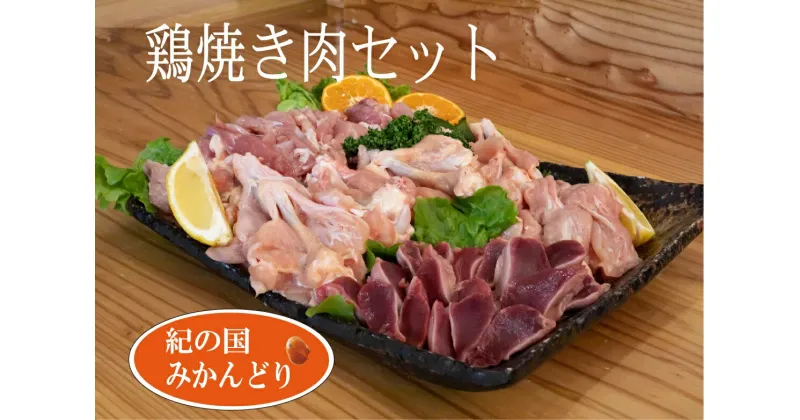 【ふるさと納税】紀の国みかんどり 鶏 焼肉 セット【焼肉セット 焼鳥 焼き鳥 焼き肉】