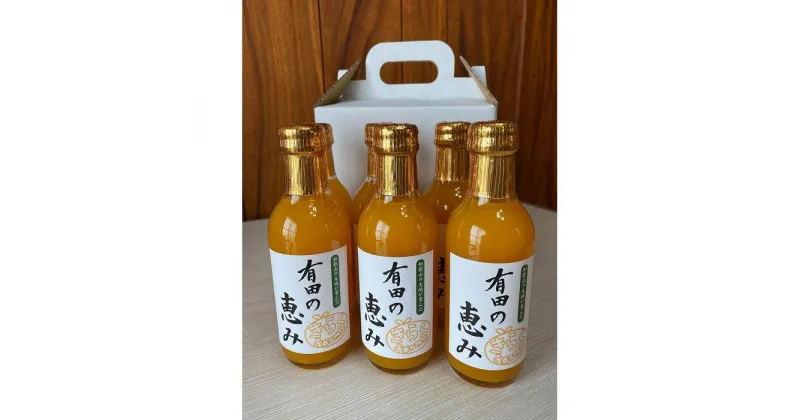 【ふるさと納税】【みかんジュース】有田の恵み200ml×6本 | みかん ジュース 和歌山 みかんジュース 有田 蜜柑 柑橘 飲み物 飲料 オレンジ 和歌山県産 有田川町 ふるさと納税 返礼品 故郷納税