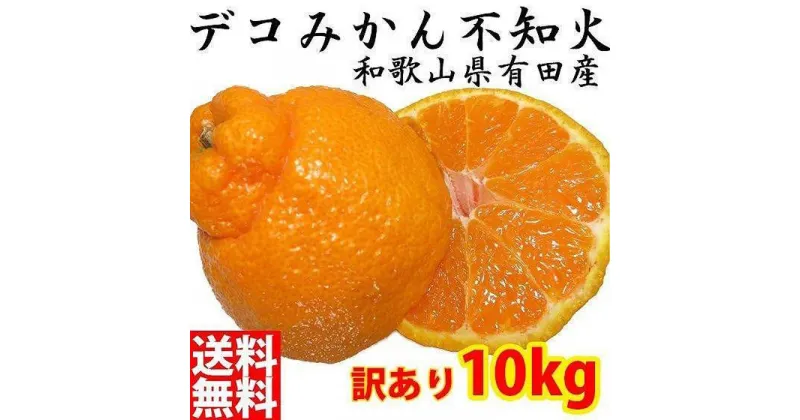 【ふるさと納税】不知火(しらぬい) オレンジ みかん 家庭用 10kg