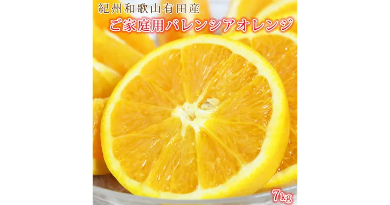 【ふるさと納税】【ご家庭用訳あり】希少な国産バレンシアオレンジ 7kg ※2025年6月下旬〜7月上旬頃に順次発送予定