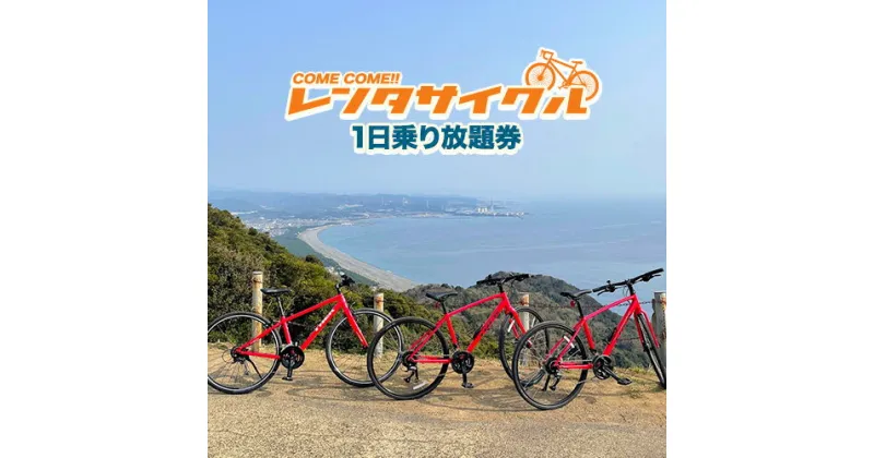 【ふるさと納税】レンタサイクル1日乗り放題券 1枚《30日以内に出荷予定(土日祝除く)》和歌山県 日高町 サイクリング 自転車 電動アシスト レンタル 体験