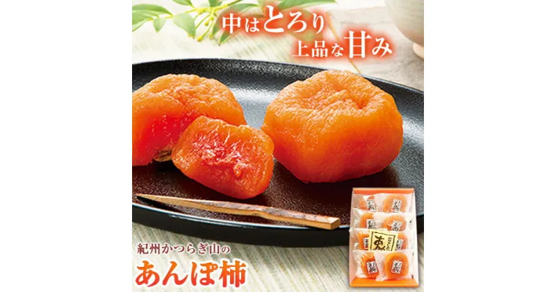 【ふるさと納税】【先行予約】紀州かつらぎ山のあんぽ柿 化粧箱入 約500g 株式会社魚鶴商店《2025年1月中旬-1月末頃出荷予定》 和歌山県 日高町 かき 柿 あんぽ柿 ひらたねなし柿 紀州 かつらぎ山 ドライフルーツ