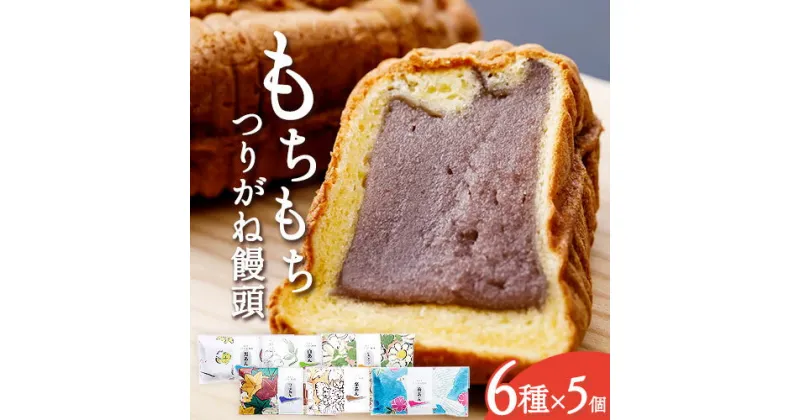 【ふるさと納税】あんちんのもちもちつりがね 饅頭 スペシャルセット 全6種×5個 計30個 有限会社あんちん 《30日以内に出荷予定(土日祝除く)》 和歌山県 日高川町 まんじゅう 饅頭 和菓子 スイーツ