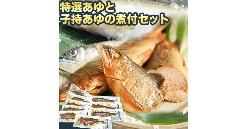 【ふるさと納税】「極みの個食」特選あゆと子持あゆの煮付セット 日高川漁業協同組合《90日以内に出荷予定(土日祝除く)》 和歌山県 日高川町 あゆ 鮎 魚 煮付