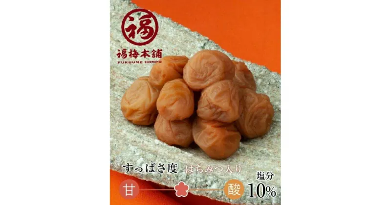 【ふるさと納税】紀州南高梅　塩分約10％　まろやか小梅200g | 梅干 食品 加工食品 人気 おすすめ 送料無料