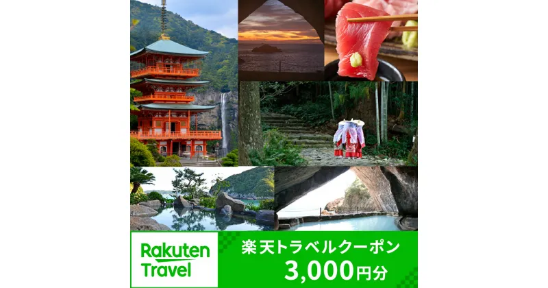 【ふるさと納税】和歌山県那智勝浦町の対象施設で使える楽天トラベルクーポン 寄付額10,000円