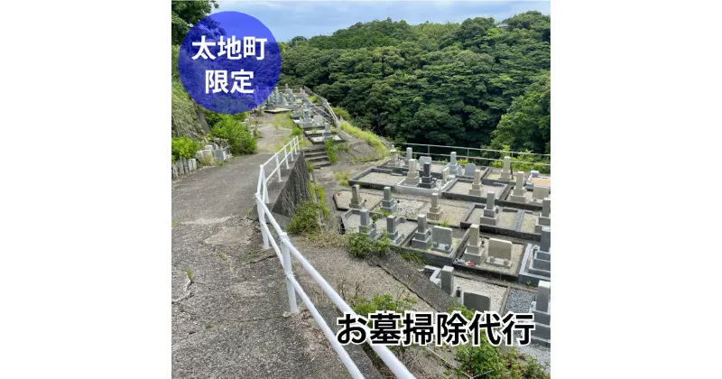 【ふるさと納税】 【太地町内限定】お墓掃除代行 地元のお墓が気になるけど遠方にお住いの方に お墓 墓掃除 代行