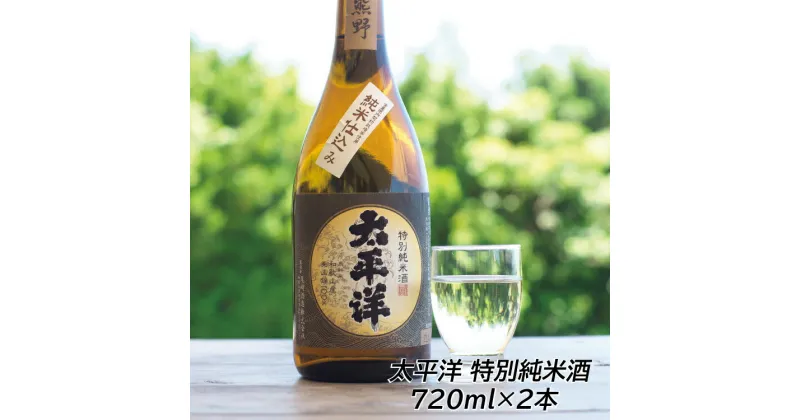 【ふるさと納税】 太平洋 特別純米酒 720ml ×2本セット